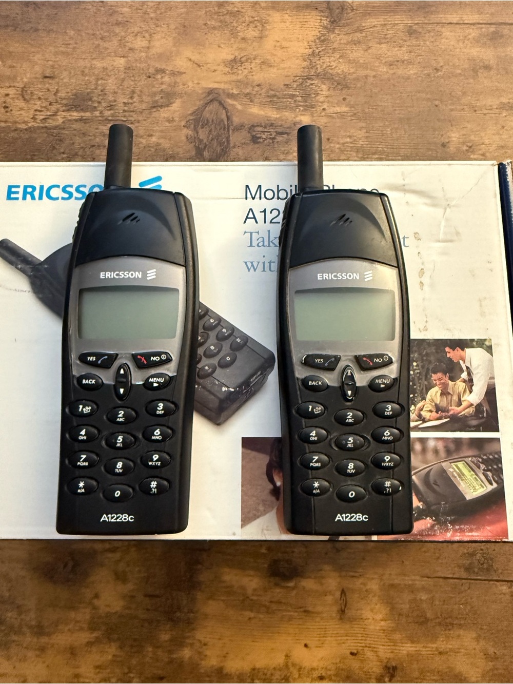 A1228c Classic Black Mobile Phones (Untested)
